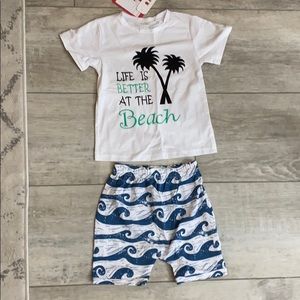 Baby boy TShirt and shorts